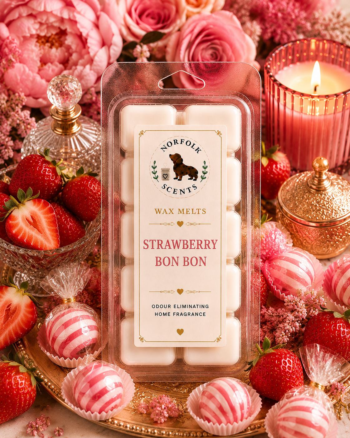 Strawberry Bon Bon Wax Melt