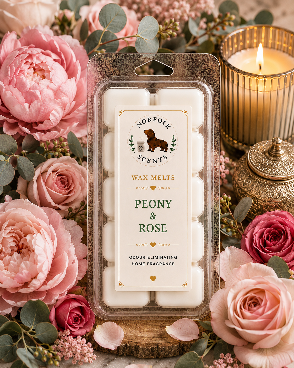 Peony & Rose Wax Melt