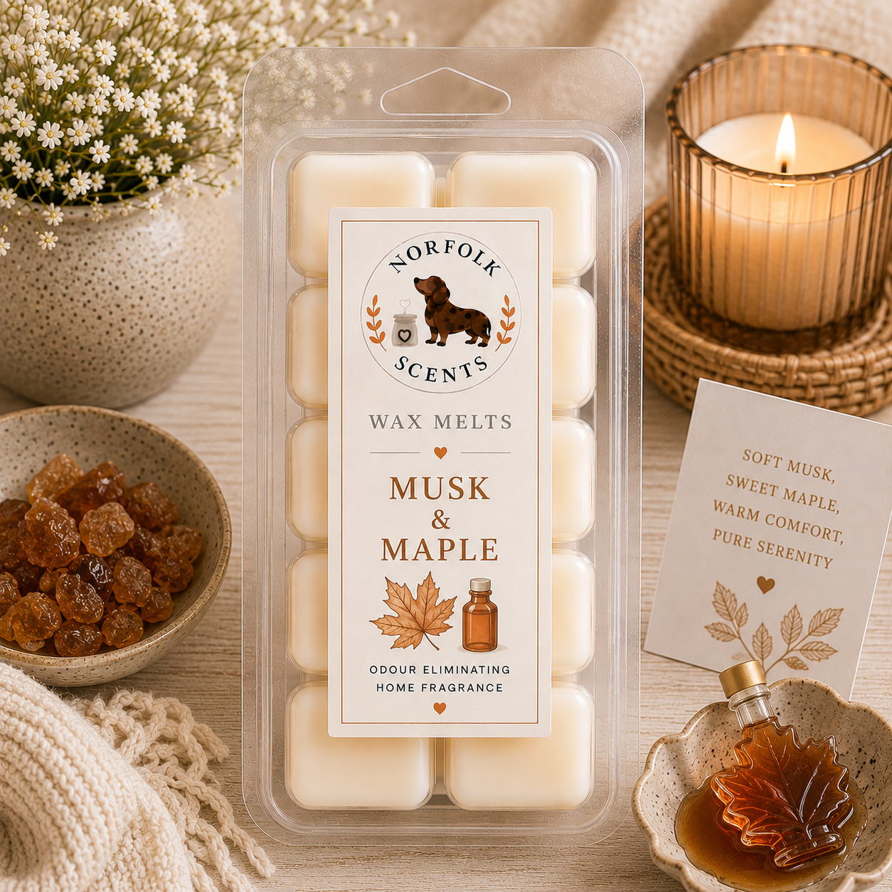 Musk & Maple Wax Melt