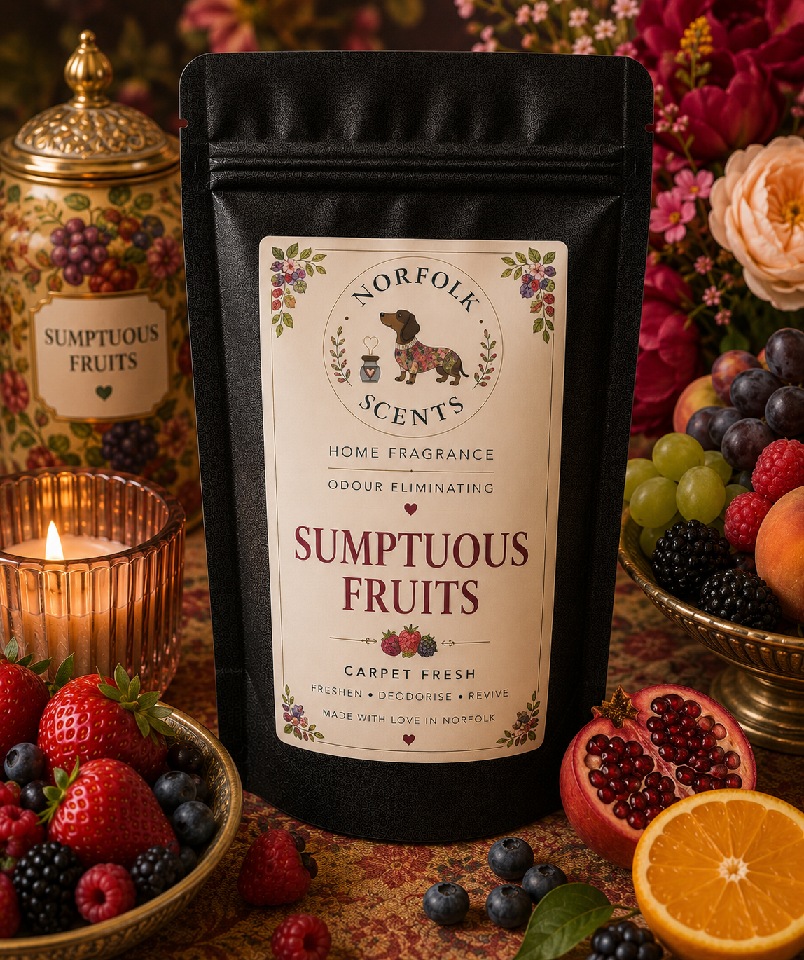 Sumptuous Fruits Carpet Fresh