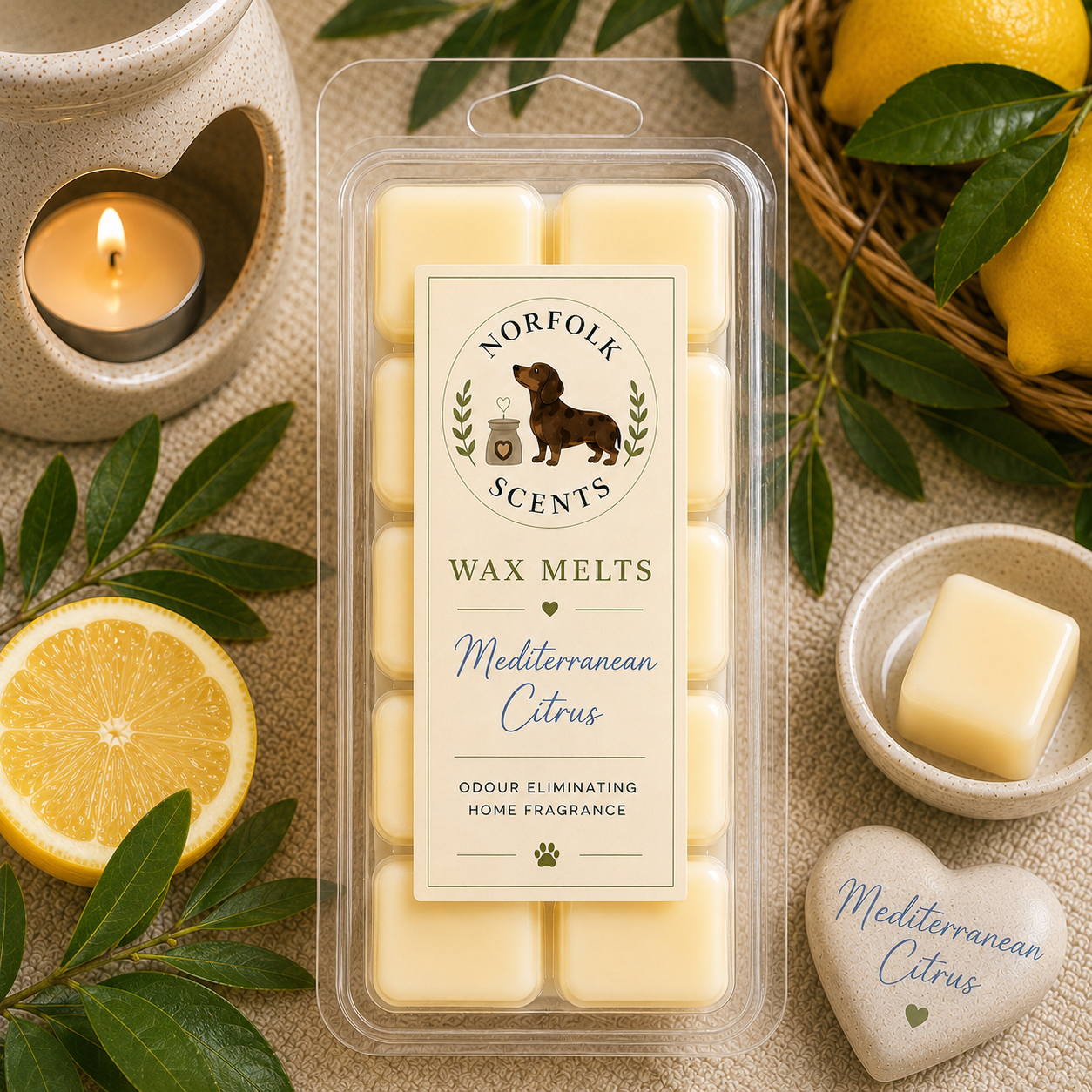 Mediterranean Citrus Wax Melt