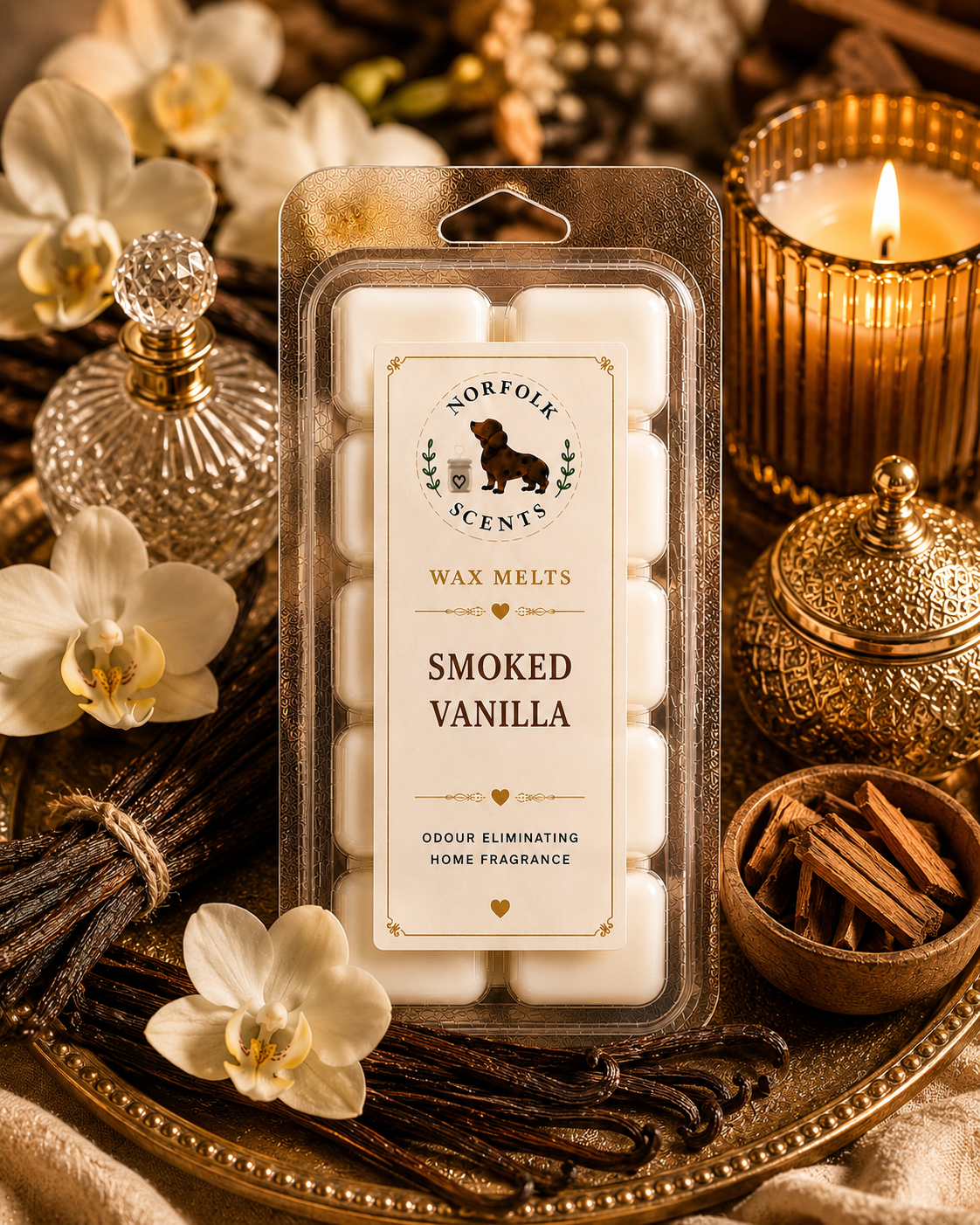 Smoked Vanilla Wax Melt
