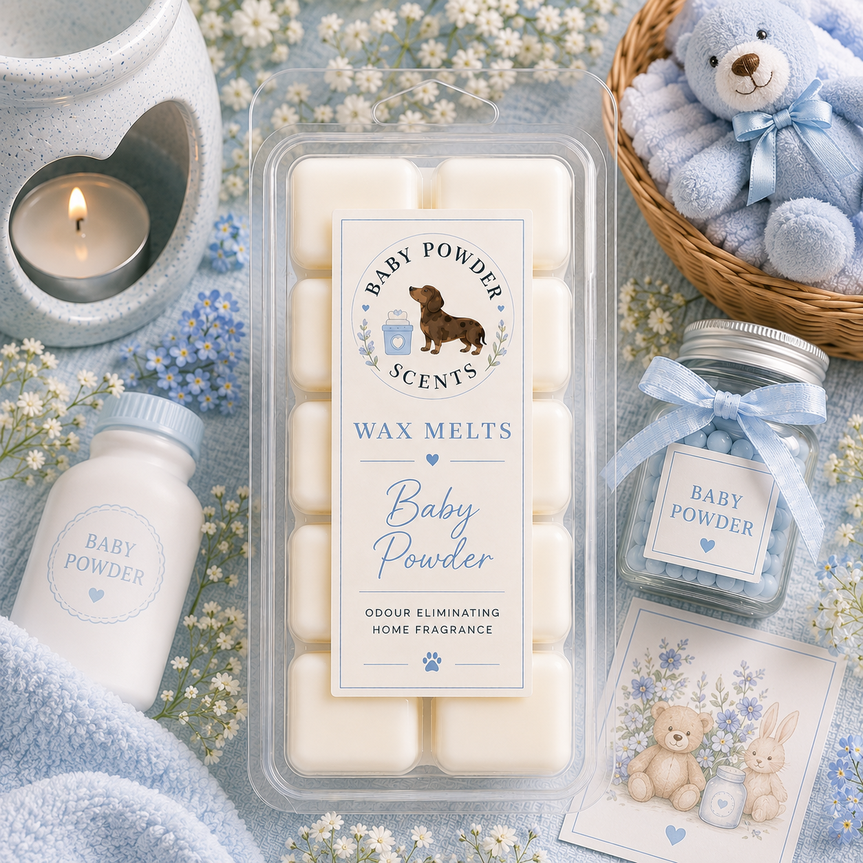 Baby Powder Wax Melt