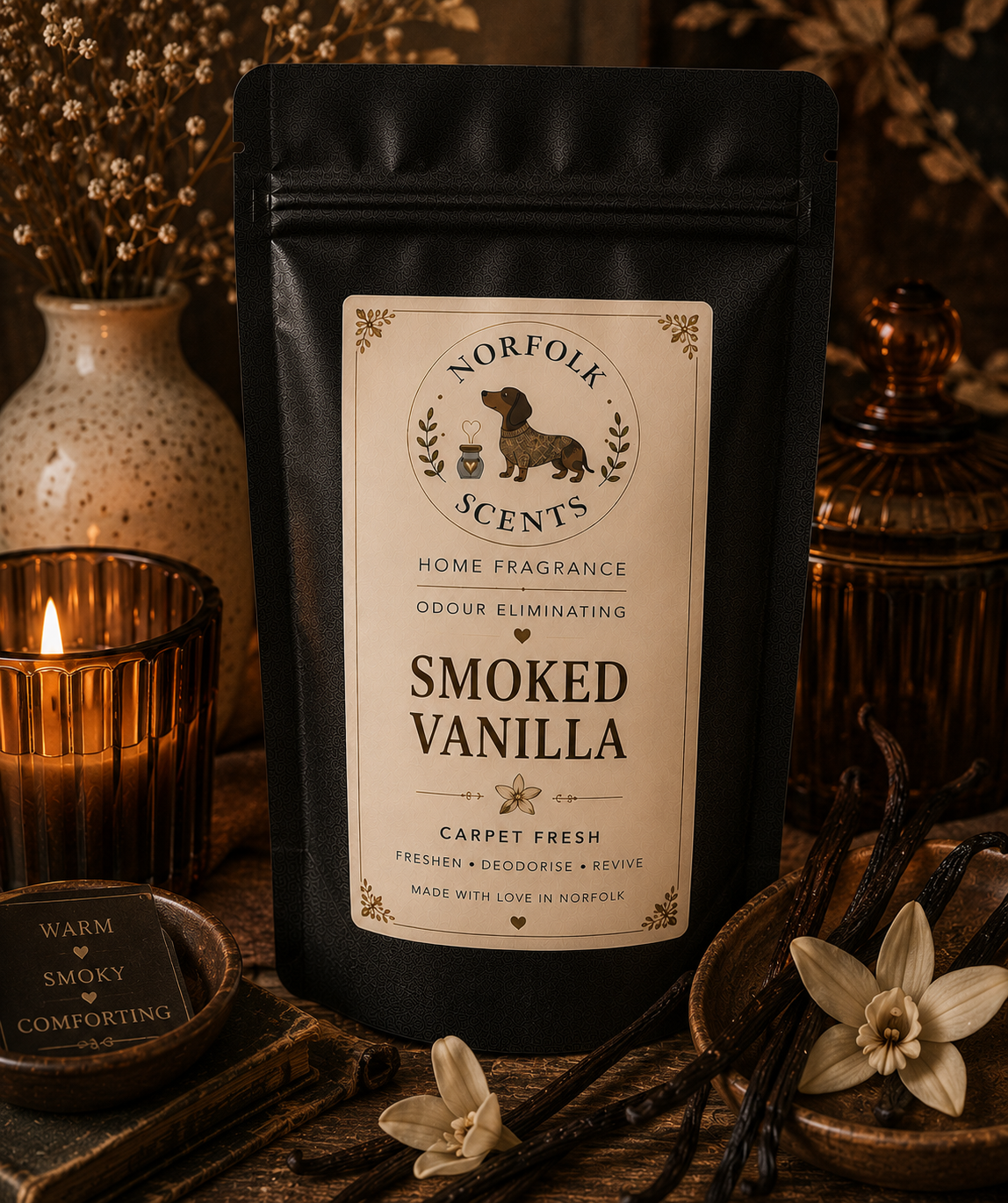 Smoked Vanilla Carpet Fresh