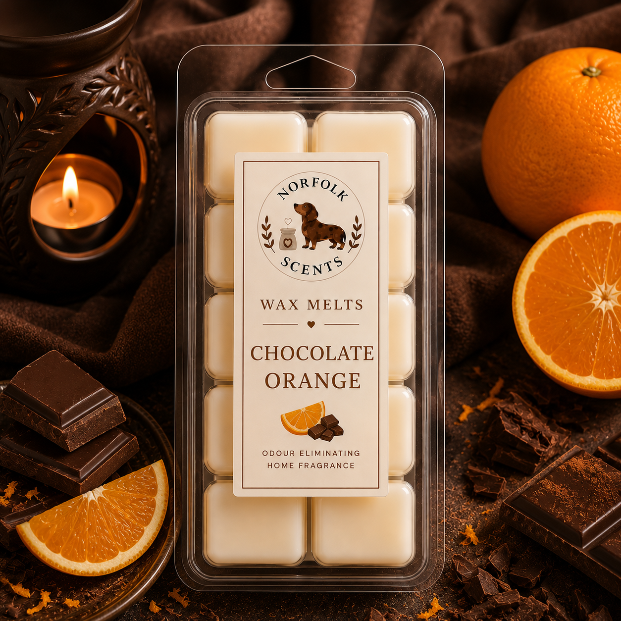 Chocolate Orange Wax Melt