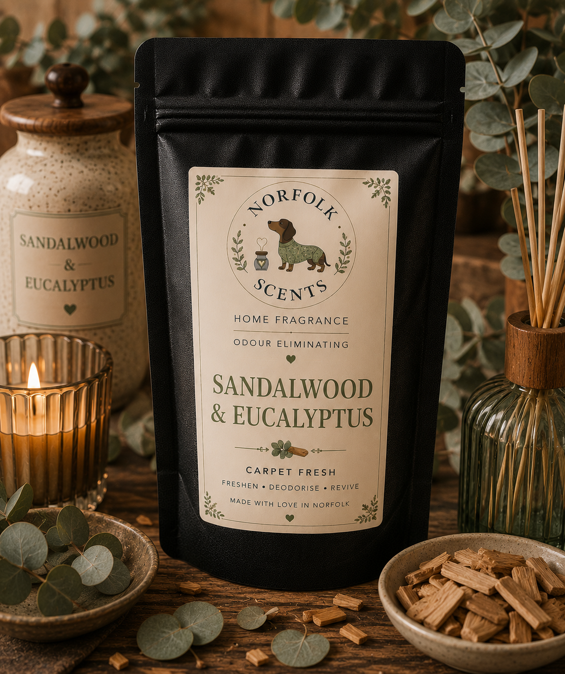 Sandalwood & Eucalyptus Carpet Fresh