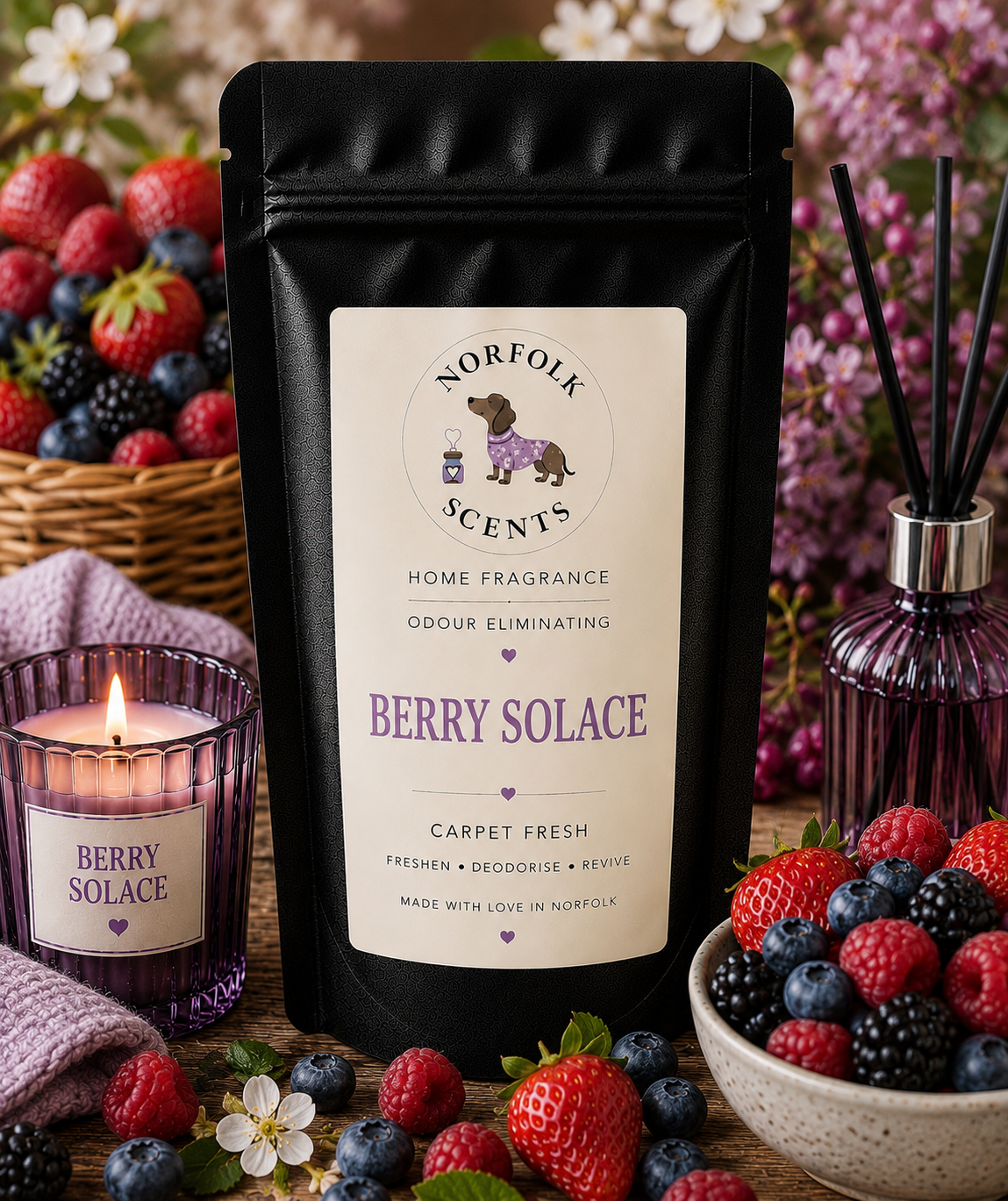 Berry Solace Carpet Fresh